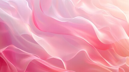 Abstract Background, smooth gradient blurs in translucent layers of soft pink blending into light rose, creating a dreamy and elegant visual effect with subtle, airy transitions.