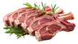 © Everything is PNG - raw lamb meat on a transparent background.