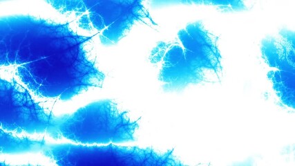 Sticker - blue energy light strings or waves background with flares and backlighting. usable as future modern 