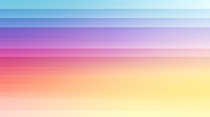 Canvas Print - Vibrant Gradient with Smooth Transition of Multiple Colors