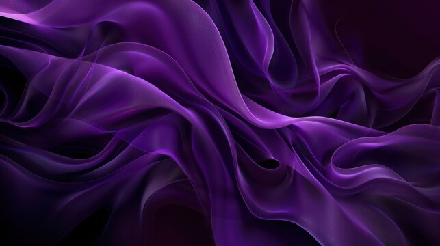Abstract Background, a dynamic composition of rich amethyst purples with flowing forms and subtle textures, providing a regal and sophisticated look.