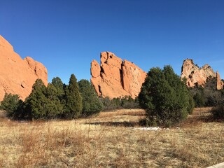 Red rock in colorado 