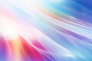 Aufkleber - Rainbow light refraction overlay effect for photos and mockups.