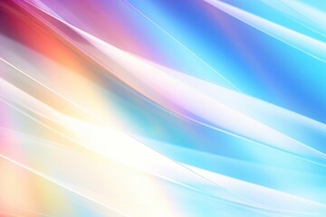 Aufkleber - Rainbow light refraction overlay effect for photos and mockups.