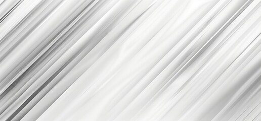 Poster - Stylish abstract white background with triangles and striped design in modern creative layout with faint texture and grey and white geometric elements