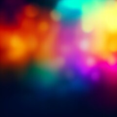 Poster - abstract colorful background