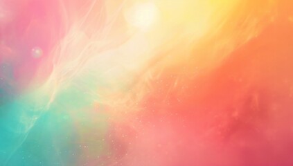 Wall Mural - Abstract Background with Colorful Gradient in Retro Style