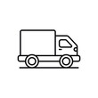 © Graphicsmine - truck icon design with white background stock illustration