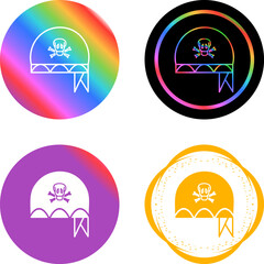 Sticker - Pirate Bandana Vector Icon