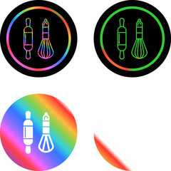 Sticker - Baker Tools Vector Icon