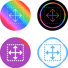 Sticker - Resize Vector Icon