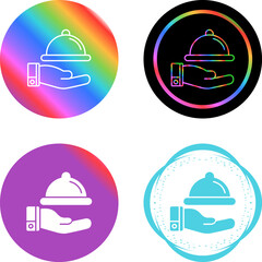 Sticker - Tray Vector Icon