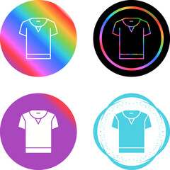 Poster - T Shirt Vector Icon