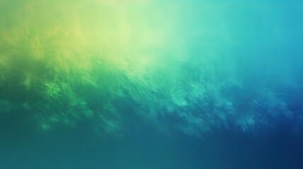 Wall Mural - an abstract gradient background transitioning from blue to green creates a soothing and dynamic visu
