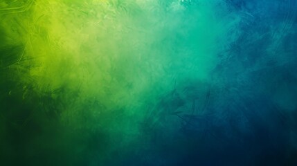 Wall Mural - an abstract gradient background transitioning from blue to green creates a soothing and dynamic visu