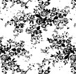 © Reazul - black and white floral border