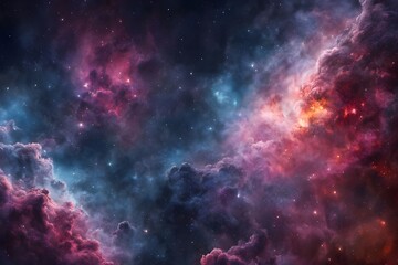 Wall Mural - starry night sky, science background ,genarative ai