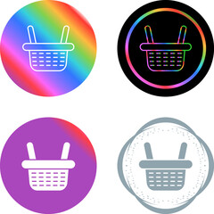 Wall Mural - Shopping Basket Vector Icon