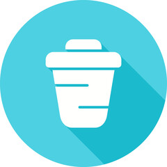 Canvas Print - Recycle Bin Vector Icon