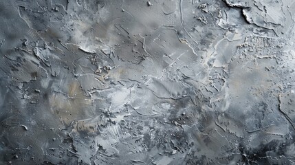 Sticker - Imitated plaster creating a textured gray backdrop