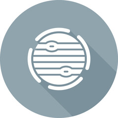 Sticker - Planet Vector Icon