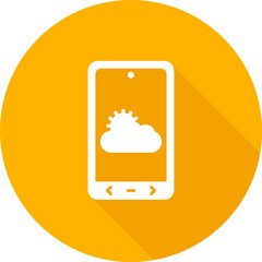 Sticker - Weather Vector Icon