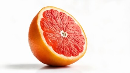 Wall Mural -  Freshly cut blood orange vibrant and juicy