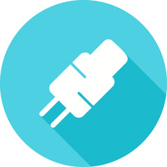 Canvas Print - Cable Vector Icon