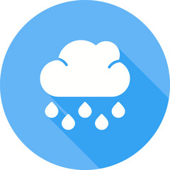 Sticker - Clouds Vector Icon