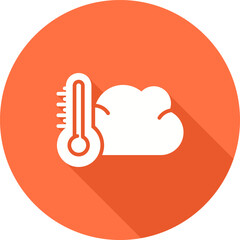 Canvas Print - Cloud Vector Icon