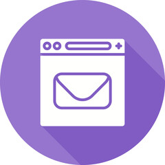 Sticker - Email Vector Icon