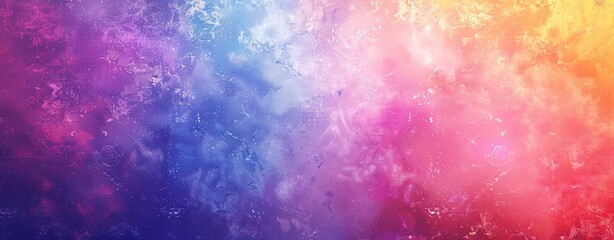 Poster - Colorful gradient background with a grainy texture, in shades of blue