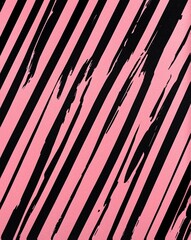 Poster - pink in black stripes color matte grainy texture gradient for copy space banner background backdrop design