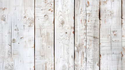 white wood texture background, top view wooden plank panel