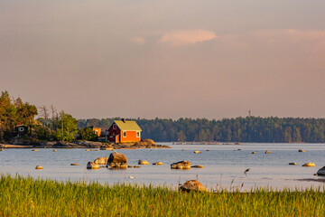 Sticker - summer seascape