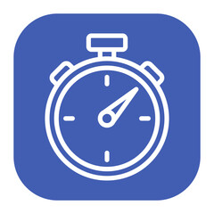 Sticker - Stopwatch icon vector image. Can be used for Sport Equipment.