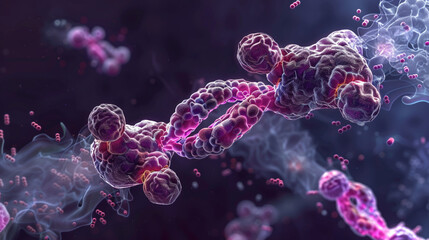 Dynamic Duo: Chromosome Pair in the Dance of Division