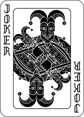 Leinwandbilder - Playing Cards Deck Pack Joker Card Design
