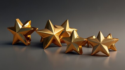 Wall Mural - Golden stars