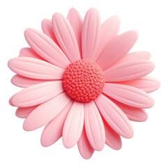 Poster - PNG Pink daisy flower petal plant.