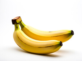 Wall Mural - Banana isolated on white background