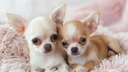 Poster - Adorable Chihuahua pets