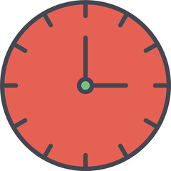 Wall Mural - Time Vector Icon