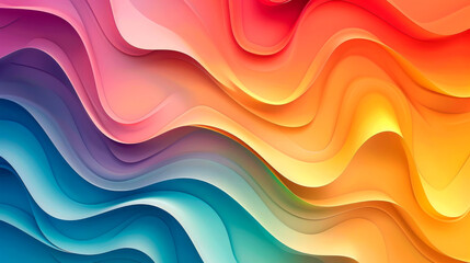 Wall Mural - background liquid wave colorful