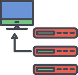 Poster - Database Vector Icon