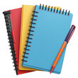 © sujanya - Colorful Notebooks with Pen.