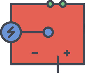 Wall Mural - Electrical Circuit Vector Icon