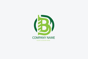 Initial Letter B Logo Design. B Logo Design. Creative And Modern B logo.