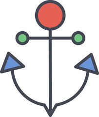 Poster - Anchor Vector Icon