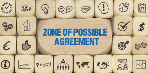 Wall Mural - Zone of Possible Agreement	